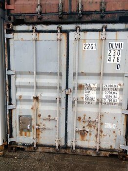 Seecontainer 20' nach eine Reise Seecontainer 20' nach eine Reise