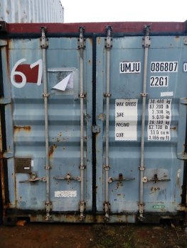 Seecontainer 20' nach eine Reise Seecontainer 20' nach eine Reise