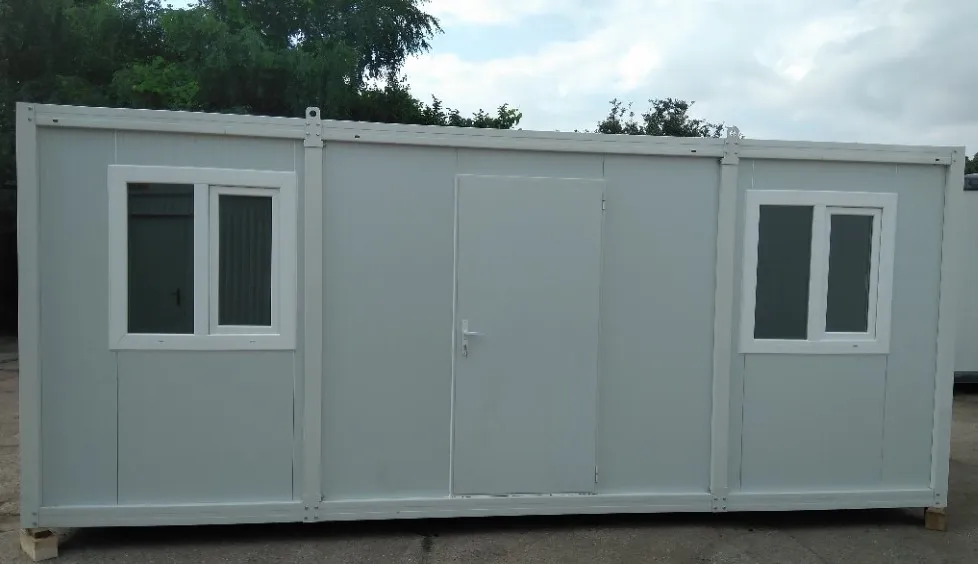 Zusammenklappbare und leichte Baucontainer
