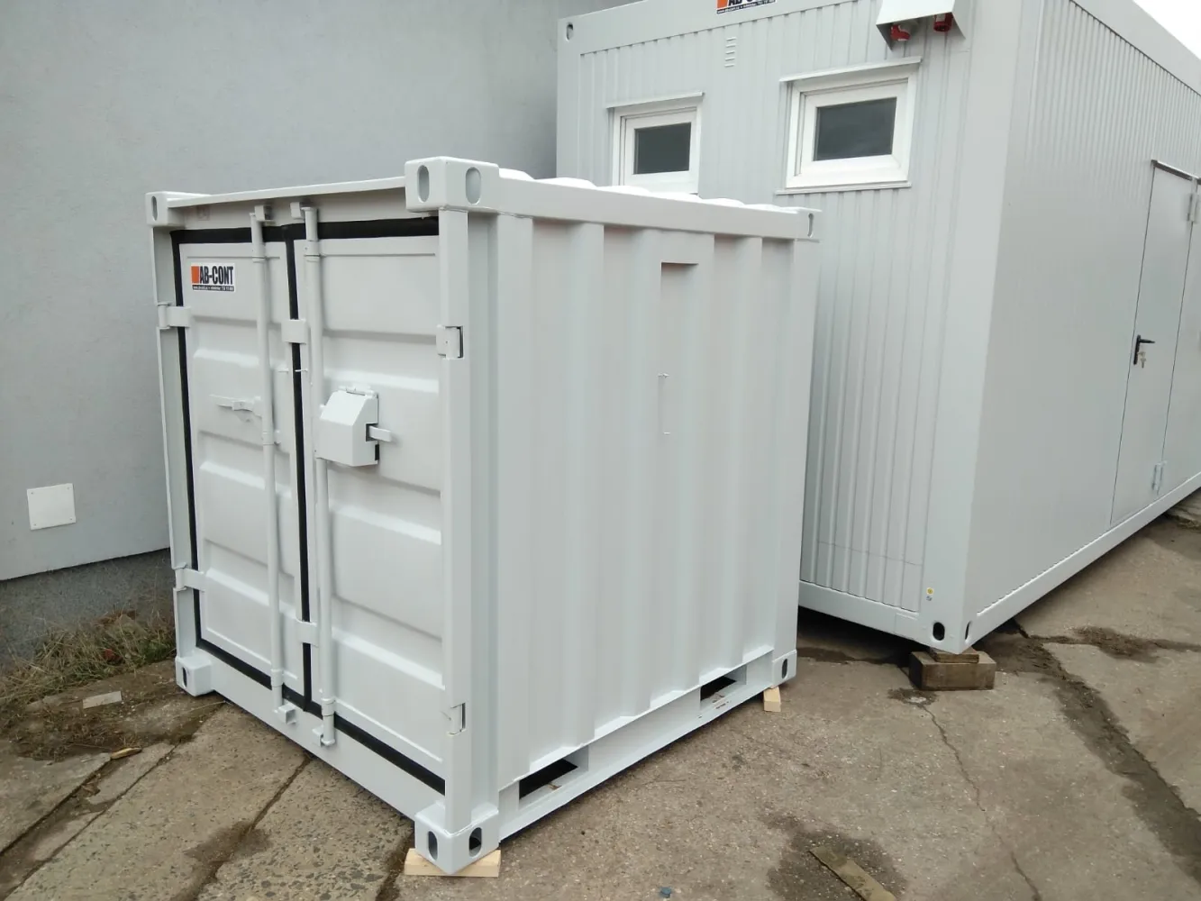 Lagercontainer 6' RAL 7035