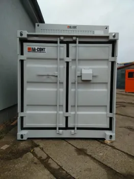 Lagercontainer 6' RAL 7035 Lagercontainer 6' RAL 7035
