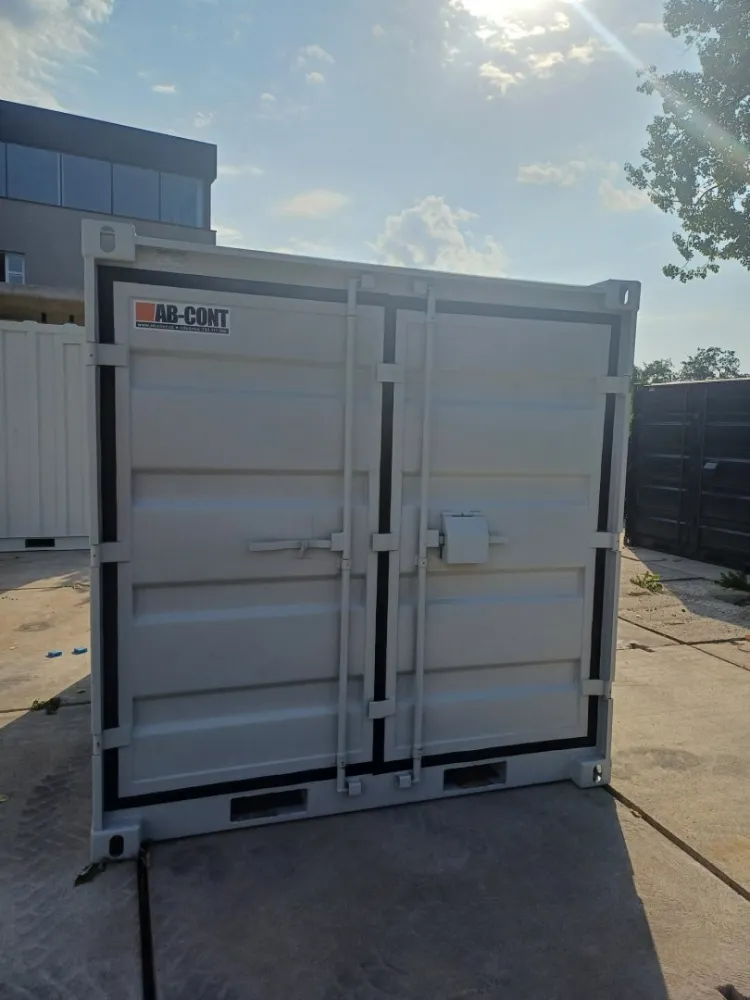 Lagercontainer 8 RAL 7035