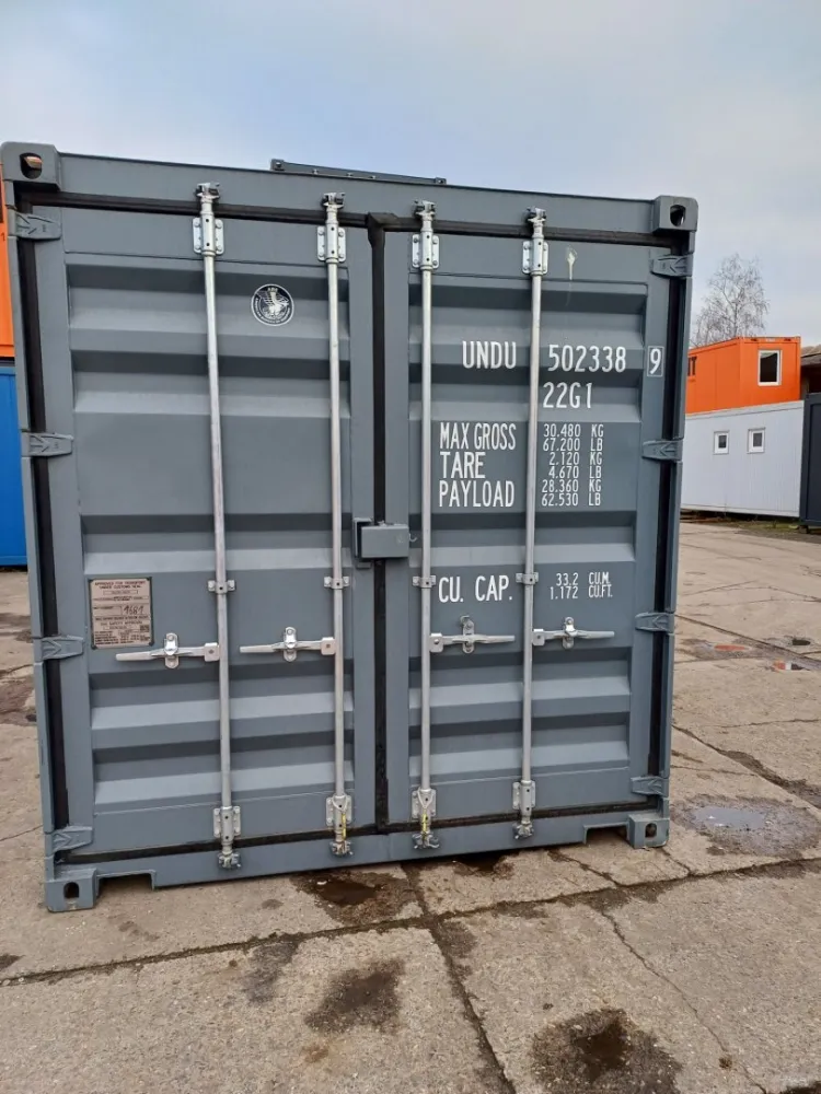 Seecontainer RAL 7031 1681