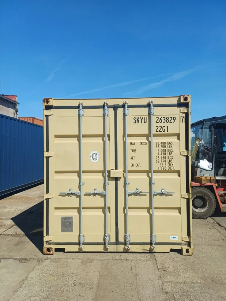 Seecontainer RAL 1014 1777