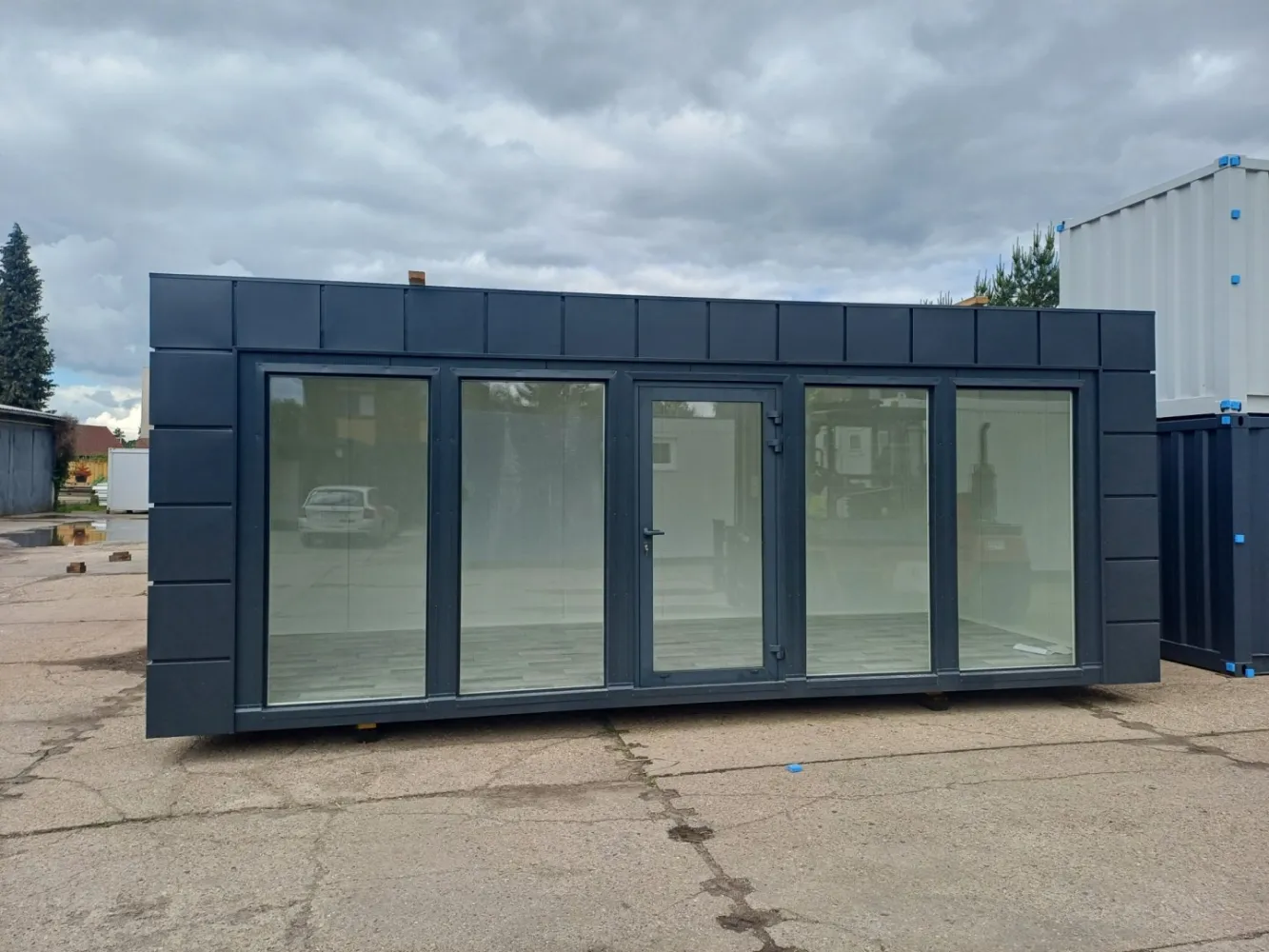 Bürocontainer AB6 Gebraucht p1 nr. P017