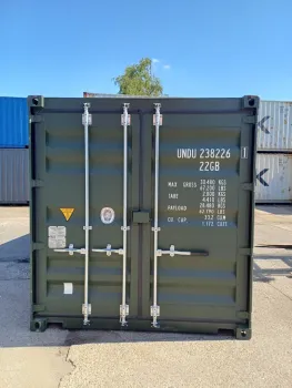 Seecontainer RAL 6007 1883