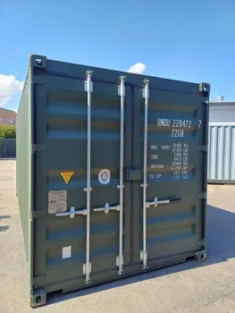 Seecontainer RAL 6007 1884