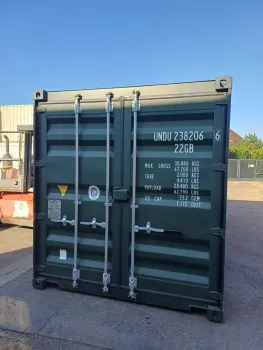 Seecontainer RAL 6007 1887