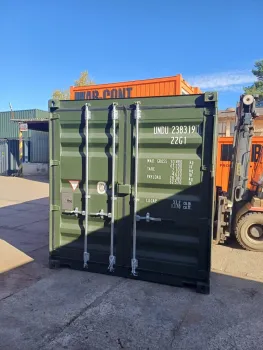 Seecontainer RAL 6007 1950
