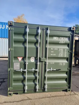 Seecontainer RAL 6007 1950
