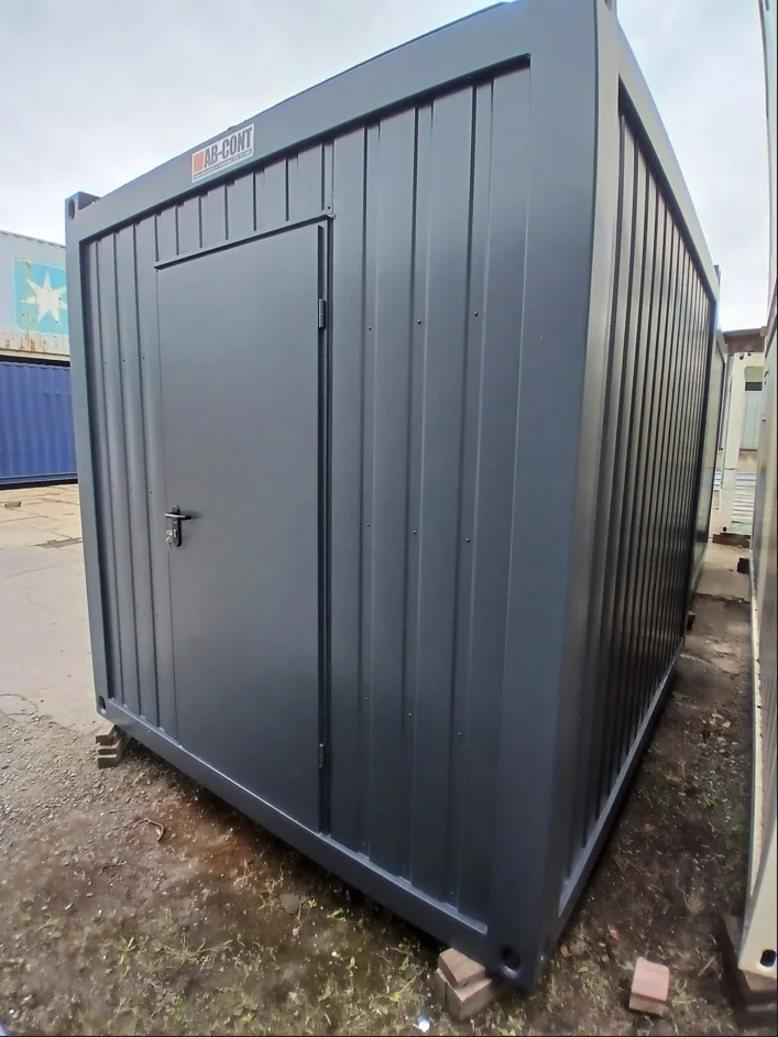 Gebrauchter container Nr. AB4, RAL 7016