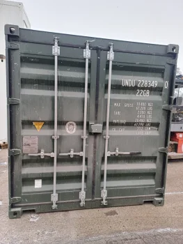 Seecontainer RAL 6007 2086