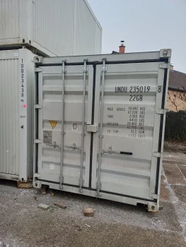 Seecontainer RAL 7035 2087